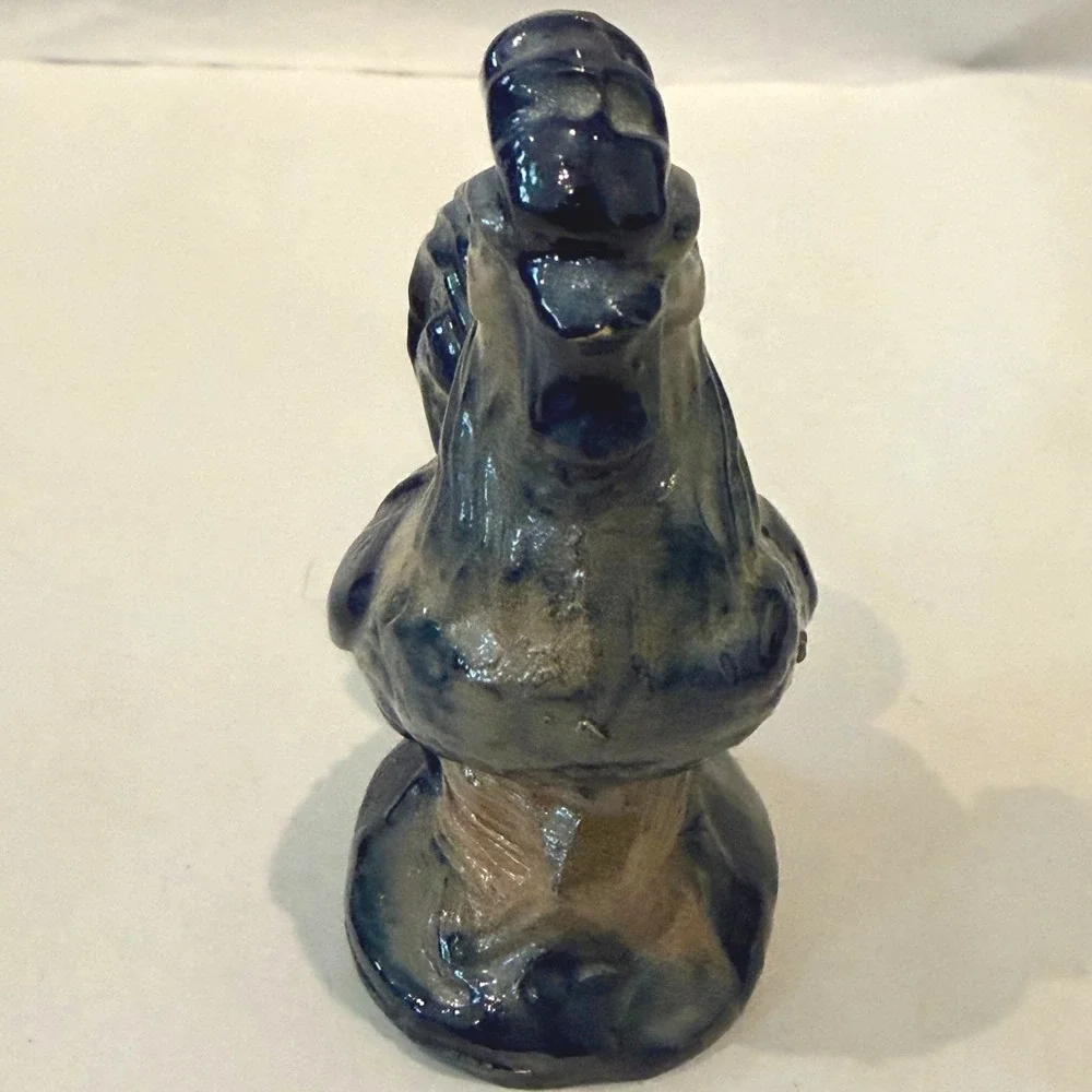 Beaumont Brothers Pottery BBP Rooster Salt Glaze Stoneware York Maine
